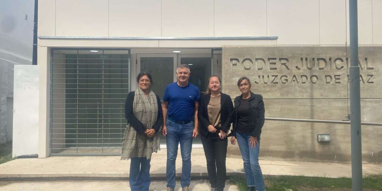 Del Campillo: a un paso de inaugurar el nuevo edificio del Juzgado de Paz