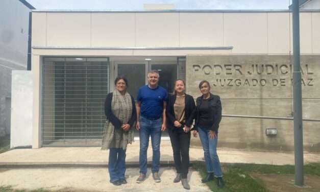 Del Campillo: a un paso de inaugurar el nuevo edificio del Juzgado de Paz