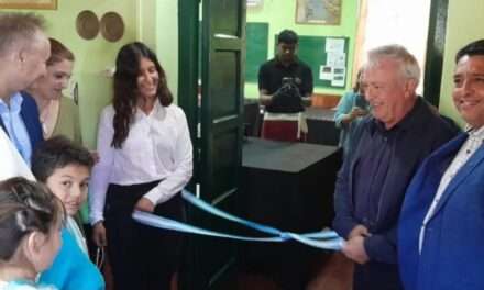 Se inauguró la primera etapa del gas natural en Ranqueles