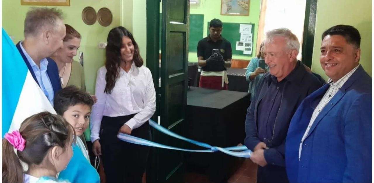 Se inauguró la primera etapa del gas natural en Ranqueles