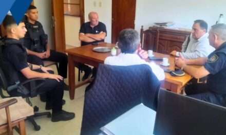 Visita institucional en la Municipalidad de Villa Valeria