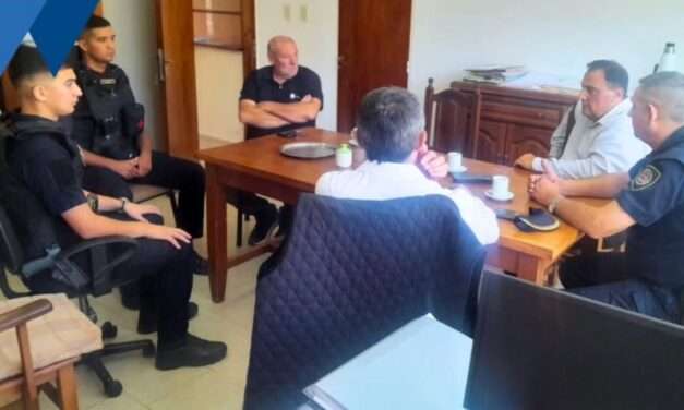 Visita institucional en la Municipalidad de Villa Valeria