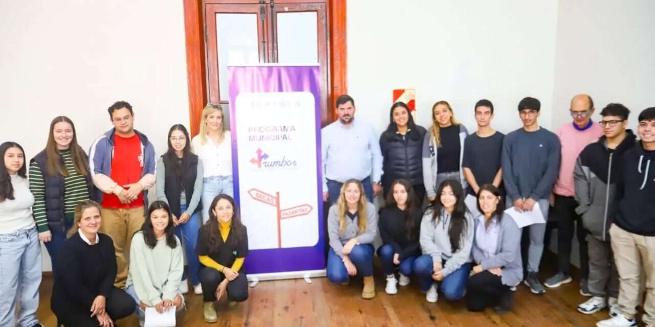 Laboulaye inició un nuevo ciclo del programa “Rumbos”, que otorga becas y pasantías