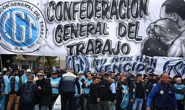 Previo al Día del Trabajador, la CGT se moviliza en todo el país en rechazo del ajuste