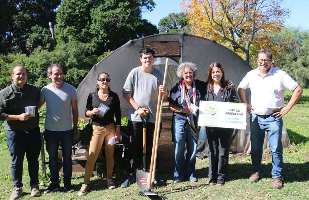 Agricultura familiar: Entregaron semillas y herramientas a instituciones del Gran Río Cuarto
