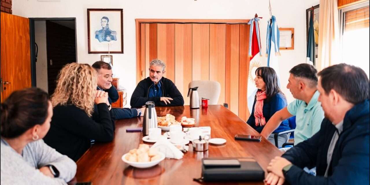Darío Capitani visitó Achiras