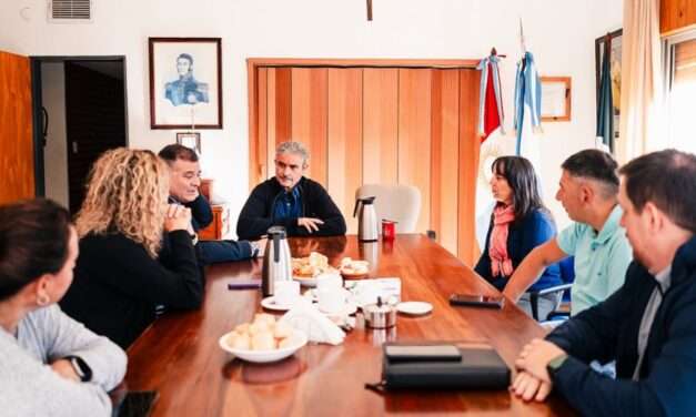 Darío Capitani visitó Achiras