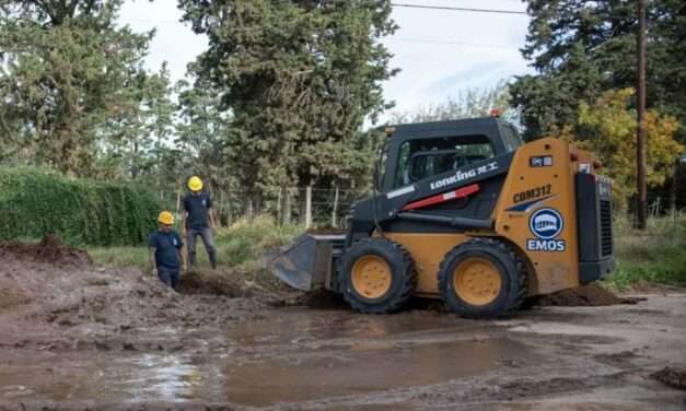EMOS ejecuta obras en Banda Norte