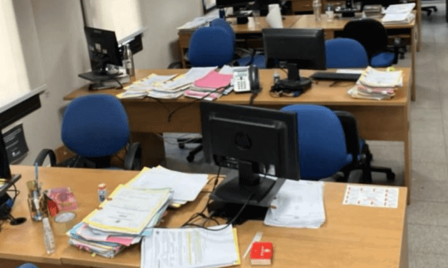 Fuerte Acatamiento al Paro Provincial de Empleados Judiciales