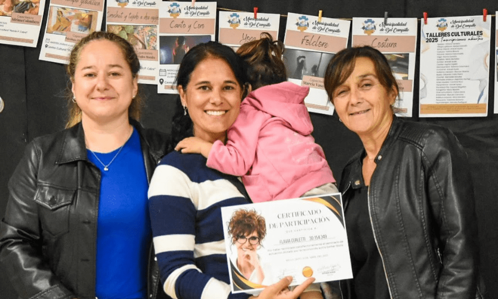 Del Campillo: el municipio presentó los talleres culturales y deportivos