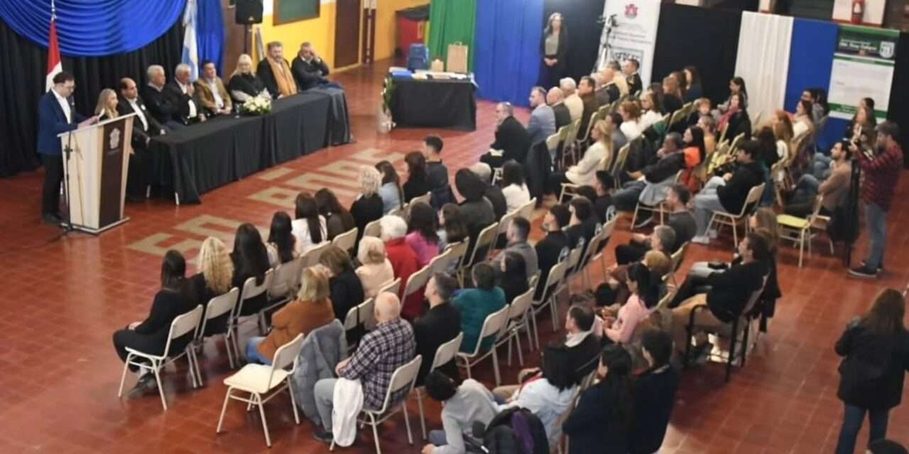 Alejandro Roca: se inauguró el Instituto de Educación Superior Clelia Fanny Castagnino