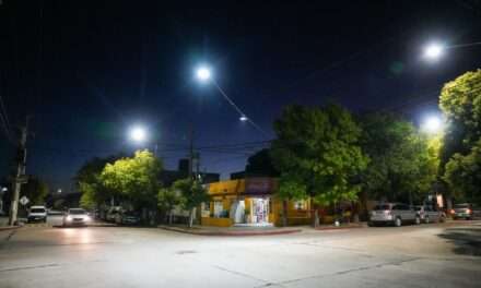 Villa María: el barrio General Paz cuenta con el 100% de luces led
