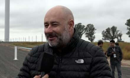 Levalle: se inauguró el Parque Eólico con los aerogeneradores mas grandes de la Argentina