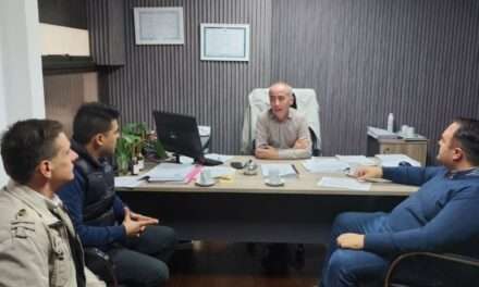 Encuentro institucional en Berrotarán