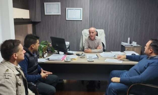 Encuentro institucional en Berrotarán