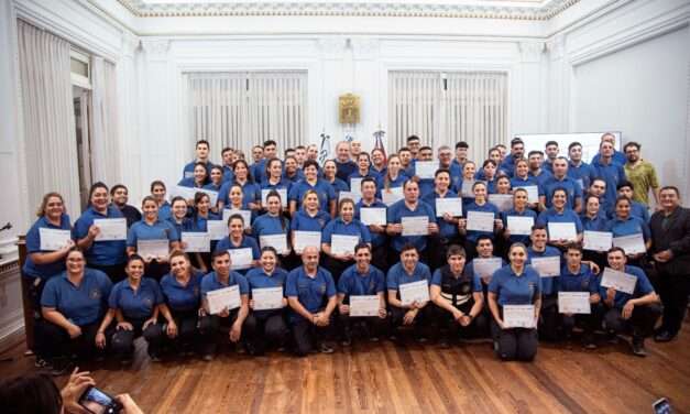 Río Cuarto: Con 84 nuevos Diplomados en Seguridad Pública, la Guardia Local conmemoró su primer aniversario