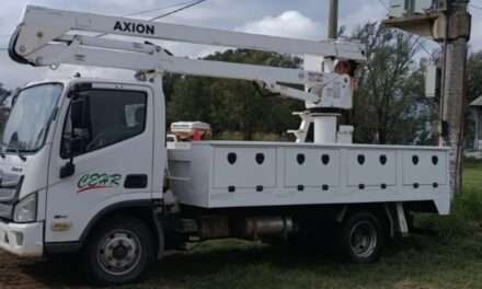 Ranqueles mejora infraestructura eléctrica