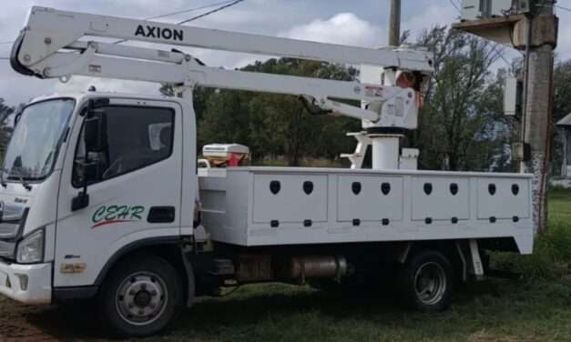 Ranqueles mejora infraestructura eléctrica