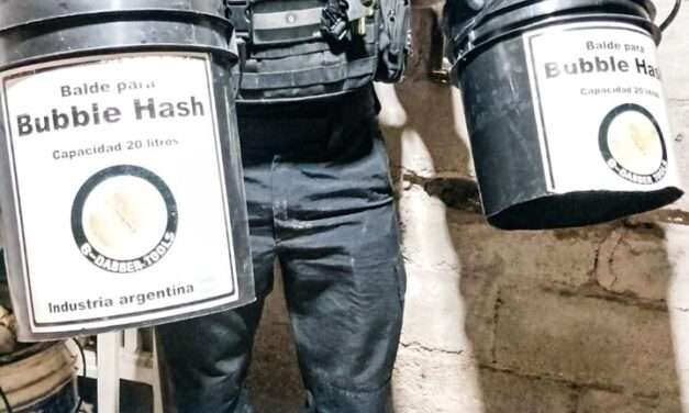 FPA cerró un laboratorio narco que producia «Bubble Hash» de marihuaca en Río Cuarto