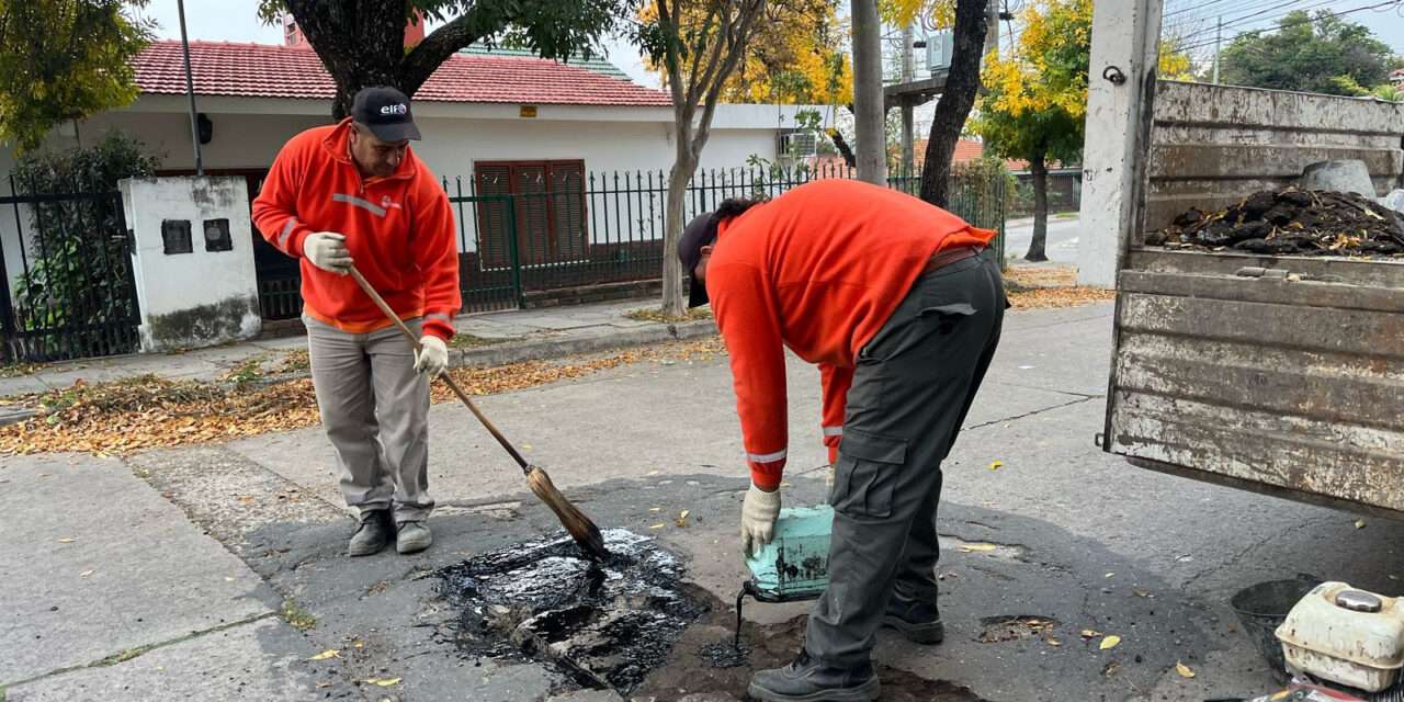 Villa Carlos Paz: El municipio avanza con  el plan de mantenimiento de calles