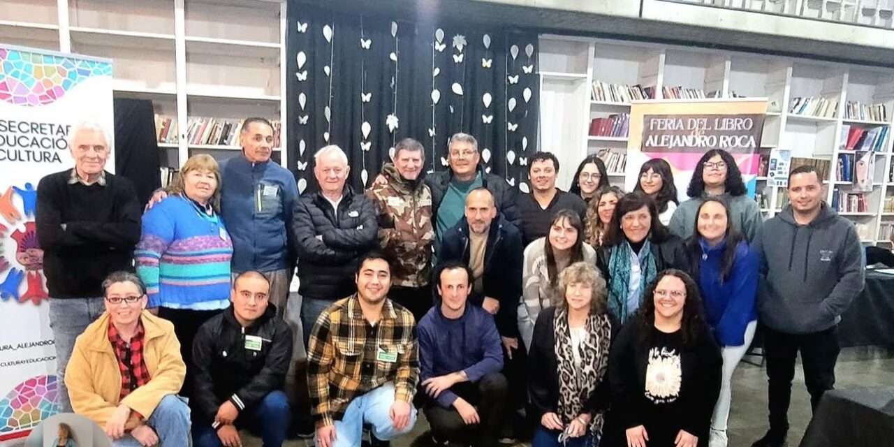 Alejandro Roca: éxito rotundo en la primera Feria del Libro