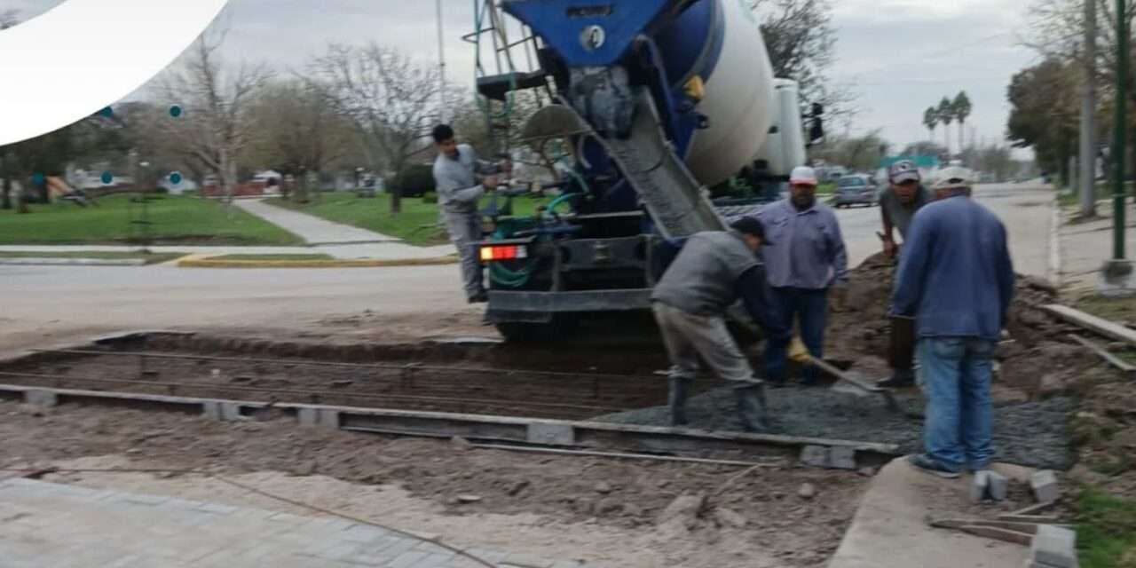 Avanzan las obras en Ucacha