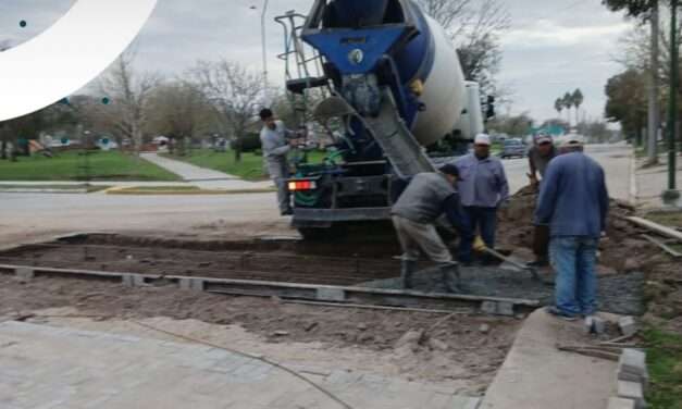 Avanzan las obras en Ucacha