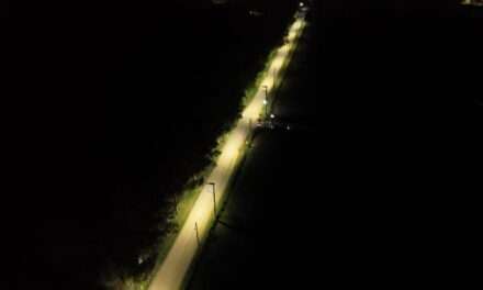 Villa Nueva: Nuevas luminarias para el ingreso al barrio portal del sur