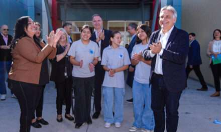 La Carlota: Llaryora inauguró el edificio de la escuela ProA