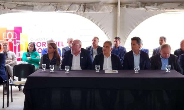 Llaryora inauguró el Parque de la Economía Circular en Coronel Moldes