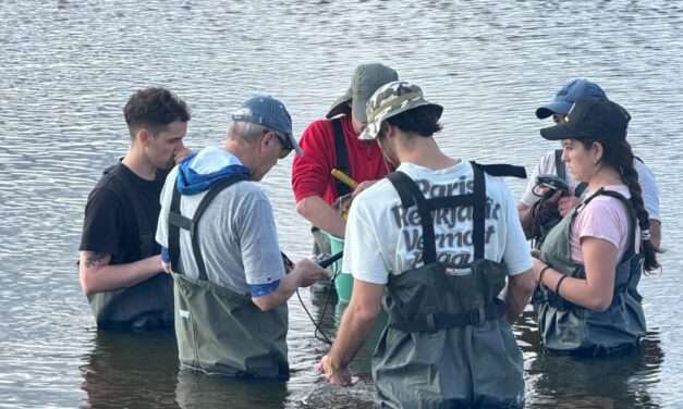 UNRC: La FAV presente en la Laguna «La Helvecia» en Canals