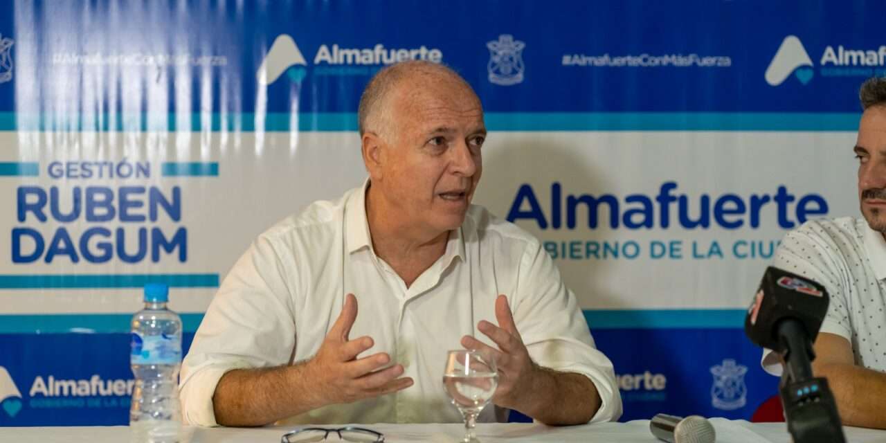 Rubén Dagum, intendente de Almafuerte, encabeza la lista con mejor imagen positiva del dpto. Tercero Arriba