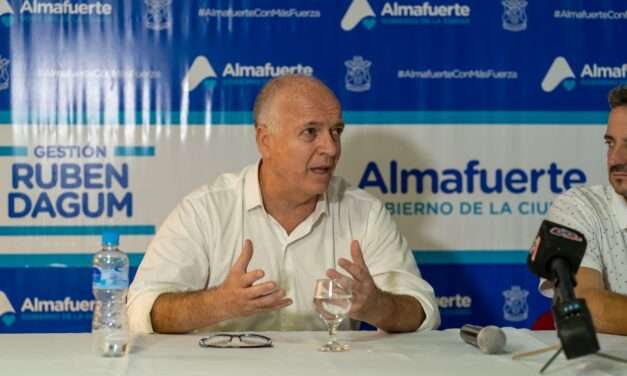 Rubén Dagum, intendente de Almafuerte, encabeza la lista con mejor imagen positiva del dpto. Tercero Arriba