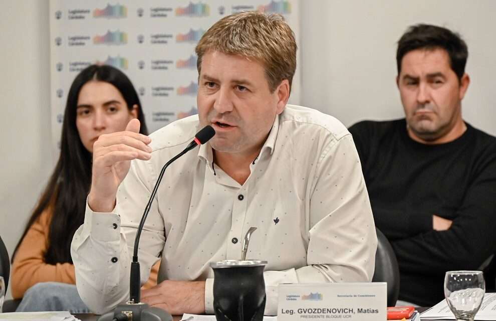 El legislador Matías Gvozdenovich exige la renuncia del ministro de Seguridad Juan Pablo Quinteros