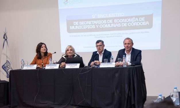 Río Cuarto fue sede del 9° Encuentro de Secretarios de Economía de Municipios y Comunas de Córdoba
