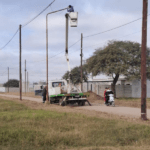 Villa María: continúan los trabajos de mantenimiento y recambio de luminaria led en distintos barrios