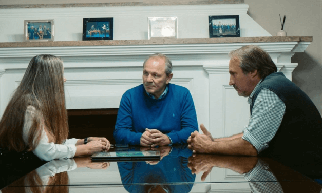 De Rivas recibió a autoridades de la Rural de Río Cuarto