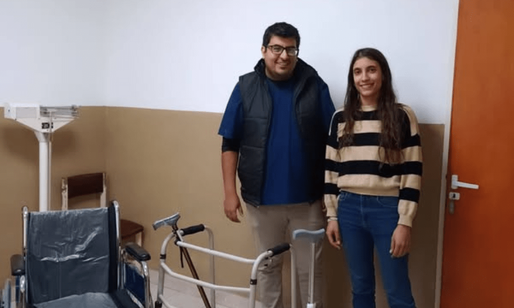 La Cautiva recibió un kit ortopédico para su Centro de Salud