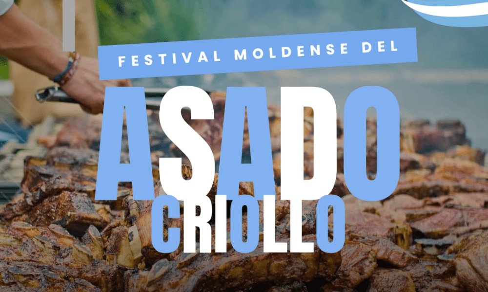 Moldes se prepara para el Festival del Asado Criollo