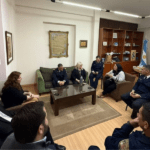 Reunión entre la Intendenta Natalia Bellón y el Equipo Judicial de La Carlota