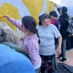 Villa Nueva celebró la diversidad con un mural inclusivo