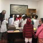 Alumnos visitaron la Municipalidad en Los Cisnes