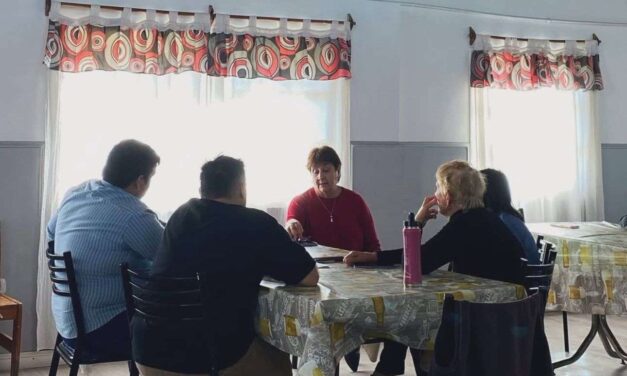 Operativo PAMI en el Centro de Jubilados y Pensionados de La Cautiva