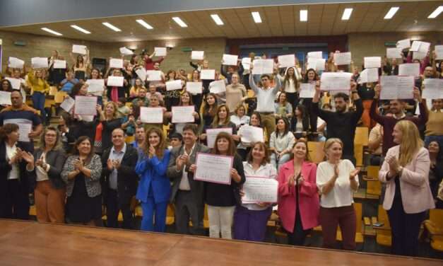 Río Cuarto: recibieron sus diplomas 263 nuevos Acompañantes Comunitarios contra la Violencia de Género