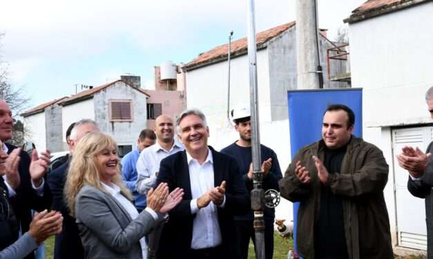 Llaryora inauguró el gas natural en la Universidad Nacional de Río Cuarto