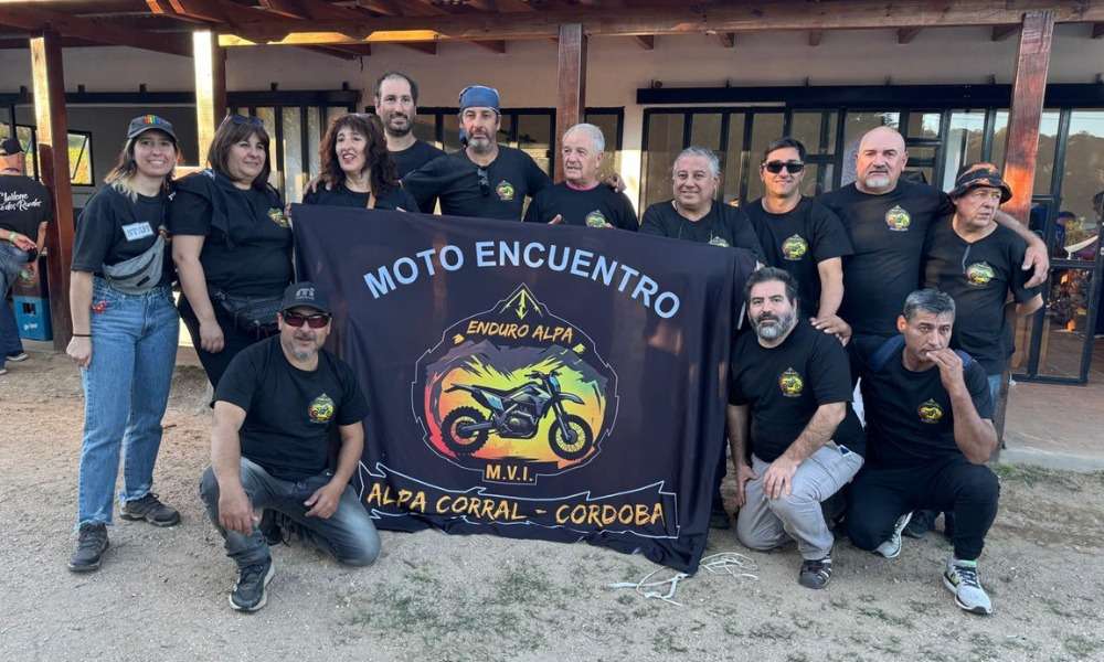 Alpa Corral: rotundo éxito del Moto Encuentro