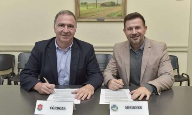 Córdoba y Misiones firman un convenio de colaboración educativa