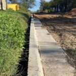 La Cautiva avanza en obras de infraestructura con 600 metros de cordón cuneta
