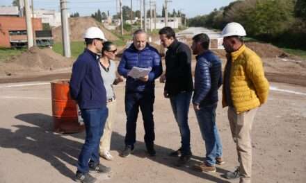 Villa María: La obra de Avenida Lorenzo Gilli registra un 90% de avance