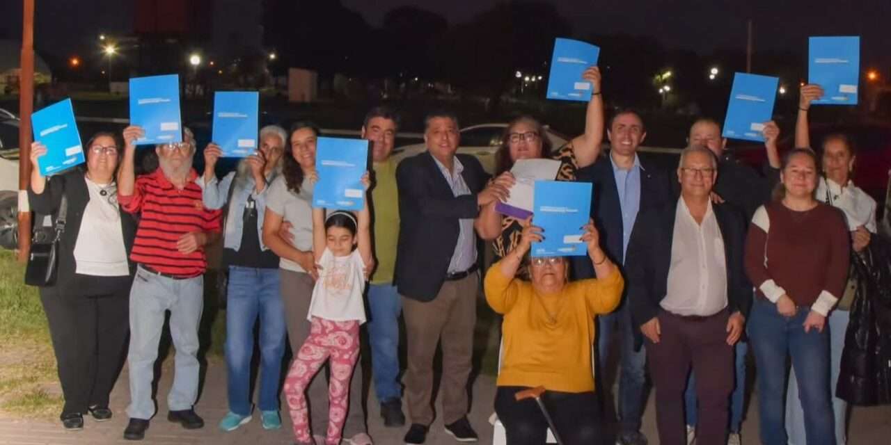 Seguridad Jurídica para Más Familias en el Sur de la Provincia
